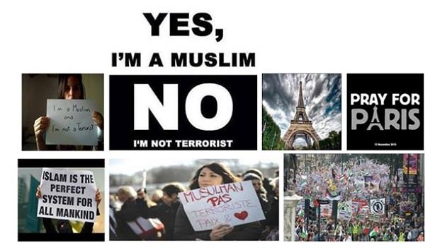 هاشتاج "المسلمين ليسوا ارهابيين" يتصدر تويتر بعد ه