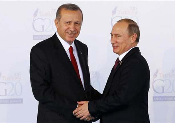 فلاديمير بوتين ورجب طيب اردوغان