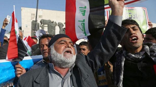  عراقيون تظاهروا مطالبين تركيا بسحب قواتها من شمال