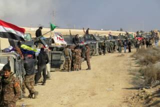 تأخر تقدم القوات العراقية بسبب نيران قناصة التنظيم