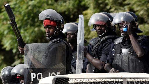 الشرطة السنغالية                                  