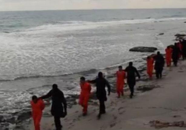 قتل المصريين في ليبيا على أيدي تنظيم داعش