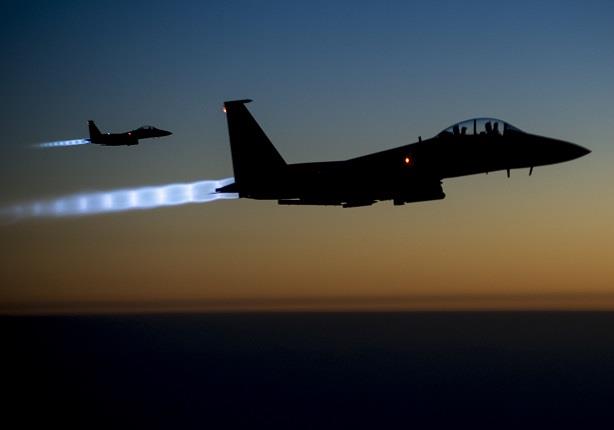 القوات الجوية المصرية تقصف أهداف لتنظيم داعش الاره