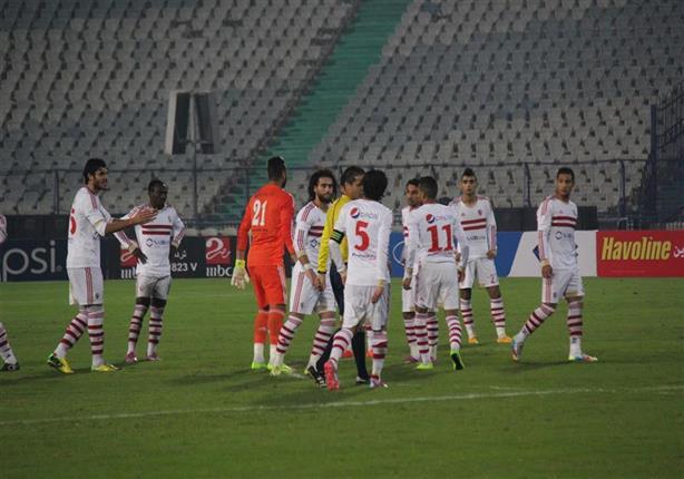 مباراة الزمالك وانبي في الدوري