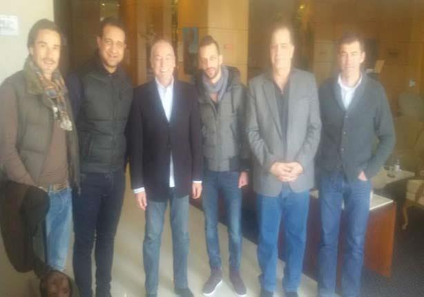 مجلس إدارة نادي الزمالك بعد الاتفاق مع فيريرا