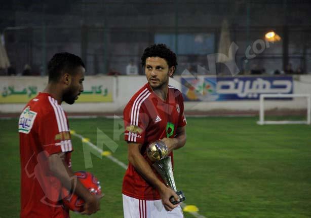  قائد النادي الأهلي حسام غالي