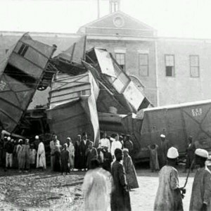 حادث قطار في منطقة العباسية عام 1930 …