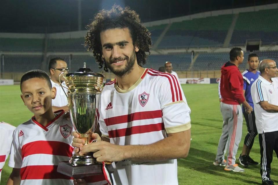 باسم مرسي لاعب نادي الزمالك