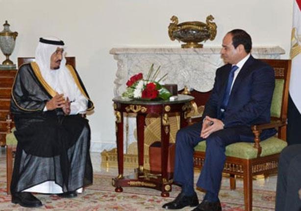 الرئيس عبد الفتاح السيسي والملك سلمان بن عبد العزي