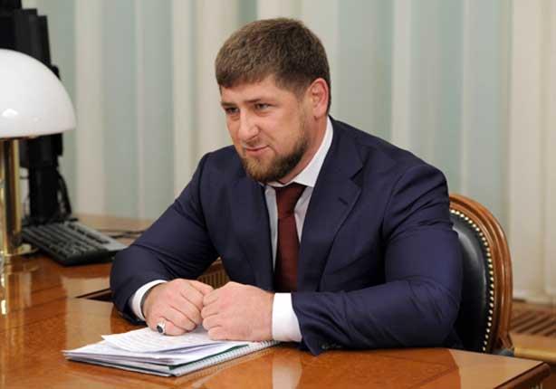 رمضان قاديروف رئيس جمهورية الشيشان                