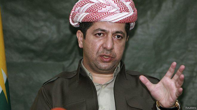 مسرور بارزاني رئيس جهاز الاستخبارات في كردستان الع