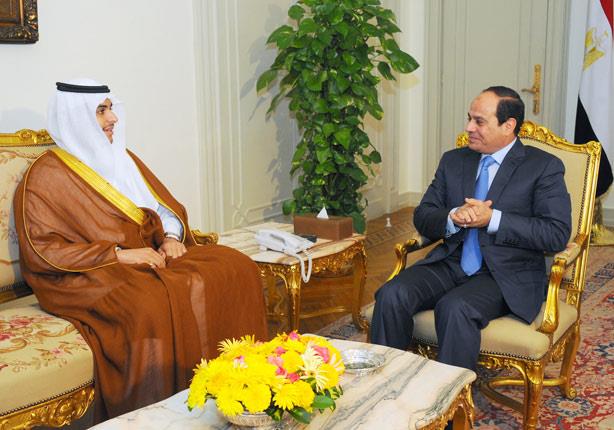 لقاء السيسي مع الأمير فيصل بن عبد العزيز آل سعود