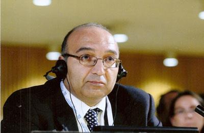 السفير عمرو رمضان رئيس وفد مصر بالأمم المتحدة