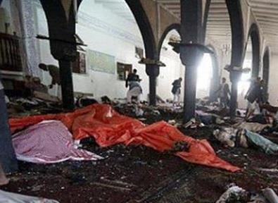 تفجير مساجد تابعة للحوثيين بالعاصمة صنعاء