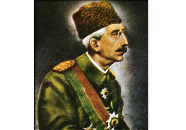 صورة السلطان العثماني محمد وحيد الدين السادس ( 191