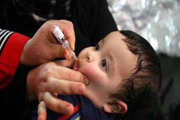 الحملة القومية للتطعيم ضد مرض شلل الأطفال         