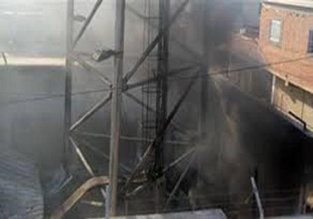 ارشيفية-مجهولون يشعلون النيران في برج تقوية شبكة م