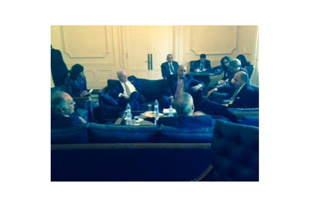 اجتماع عربي فرنسي بشأن فلسطين