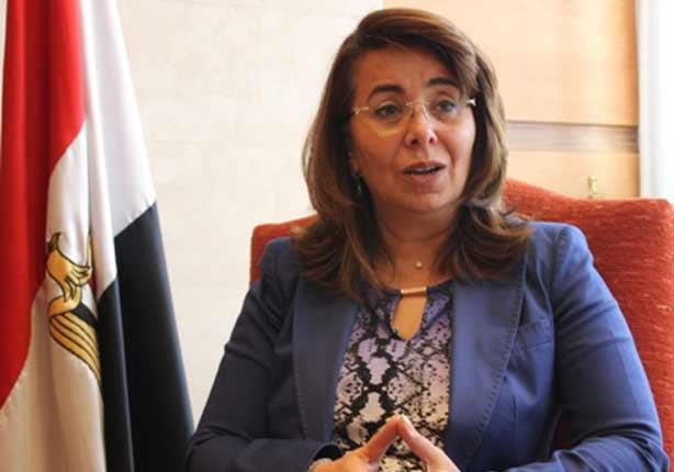 وزيرة وزيرة التضامن الاجتماعي غادة والي