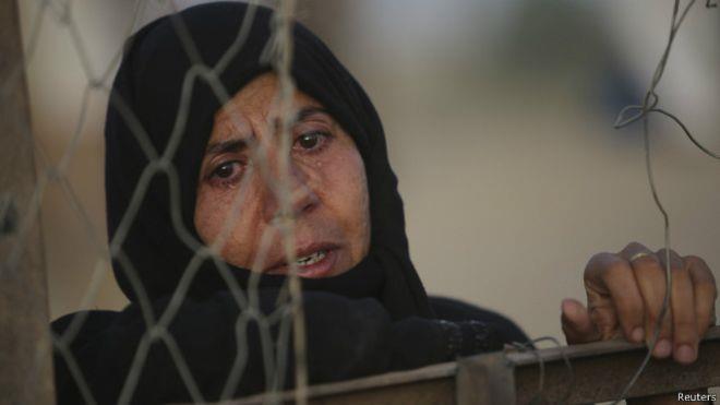 امرأة سنية وصلت إلى ضواحي بغداد بعد هربها من مدينة