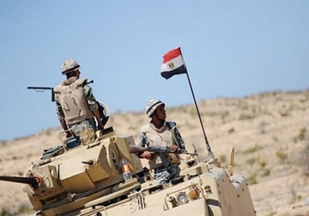 صورة ارشيفية لقوات الجيش فى سيناء