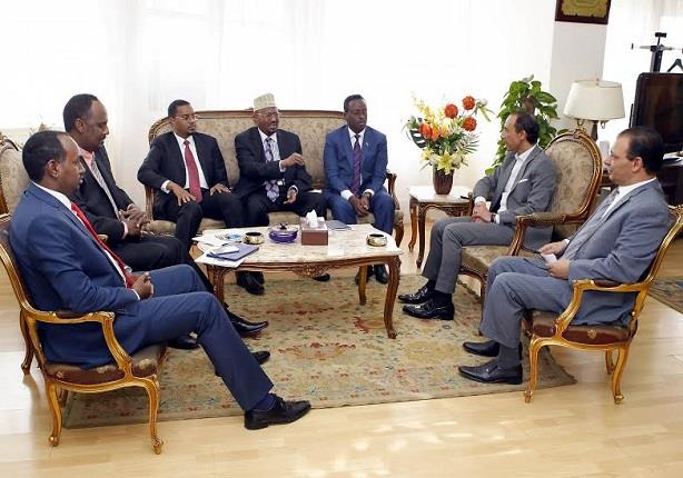 رئيس ماسبيرو يستقبل وزير الإعلام الصومالي
