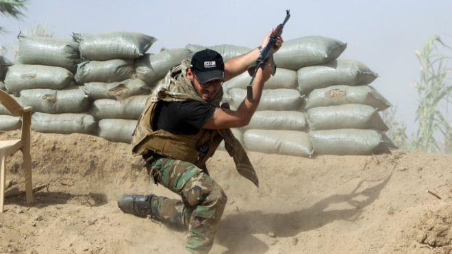 خوض القوات العراقية بمكوناتها من الشيعة والسنة قتا