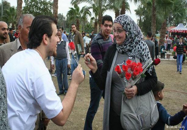 ممكن أديكي وردة مبادرة شبابية ضد التحرش بمصر