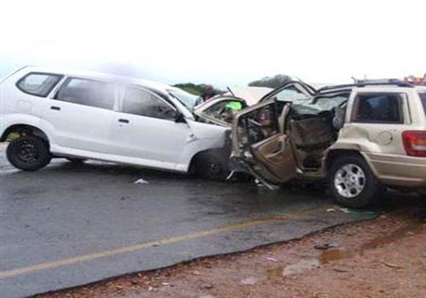 صورة ارشيفية لحادث تصادم