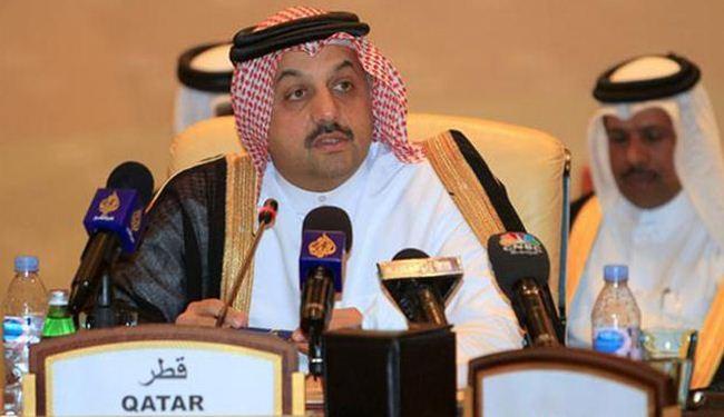  وزير الخارجية القطري خالد العطية