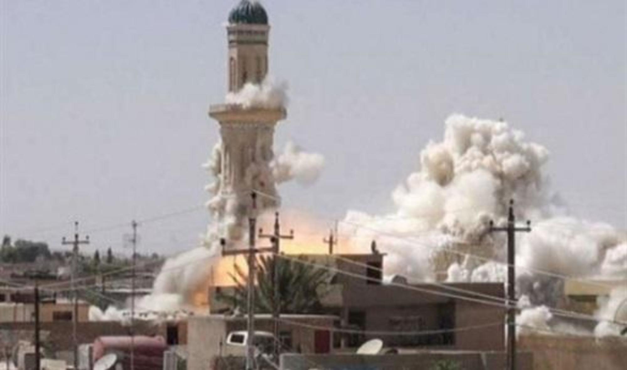 أرشيفية لتفجير أحد مساجد العراق