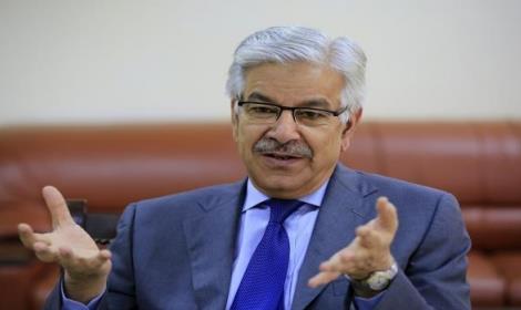 وزير الدفاع الباكستاني خواجه آصف                  