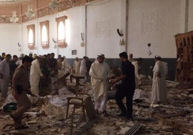 حادث التفجير الإرهابي الذي استهدف المصلين بمسجد ال
