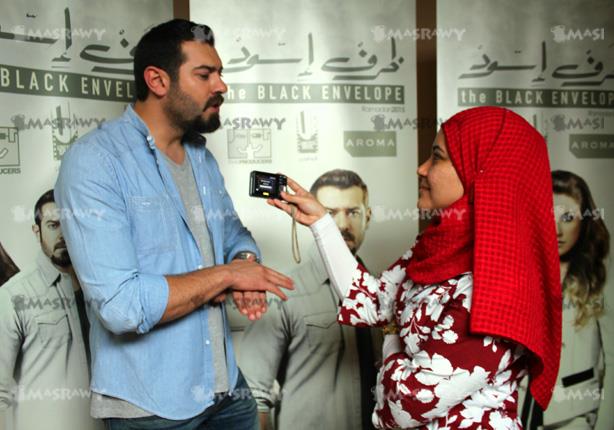 الفنان عمرو يوسف خلال حواره مع مصراوي
