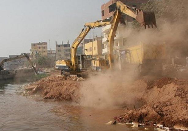 إزالة تعديات علي نهر النيل