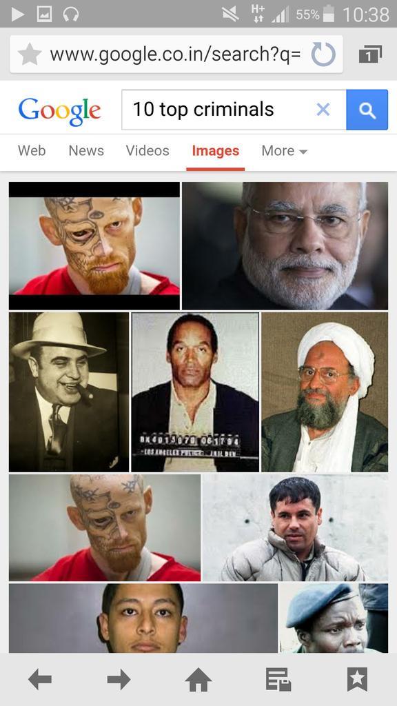 أخطر 10 مجرمين في الهند من موقع جوجل