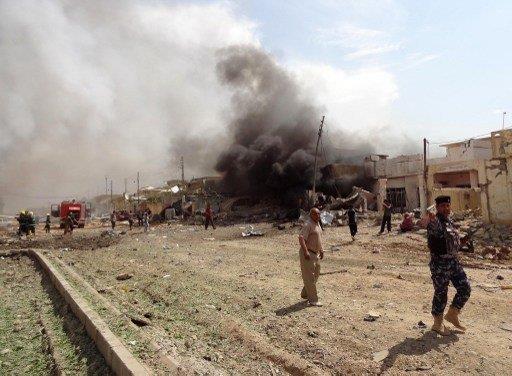 جانب من احداث العنف في العراق