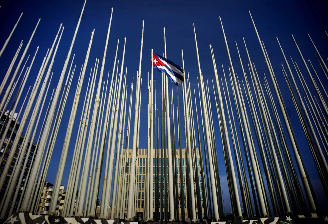 لأول مرة مذ خمسين عام علم كوبا بالولايات المتحدة