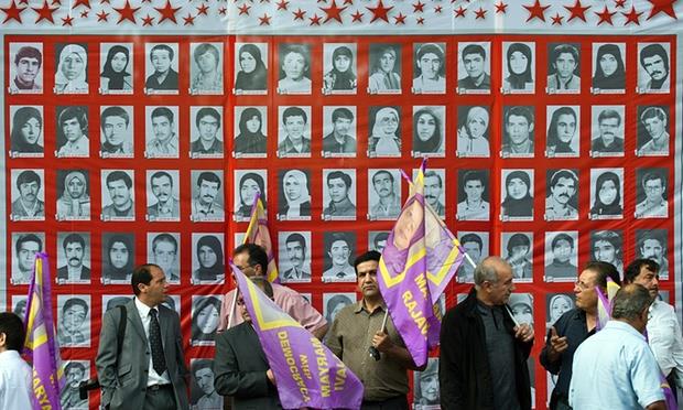 صورة أرشيفية لمظاهرة مناهضة للاعدام بإيران 2010