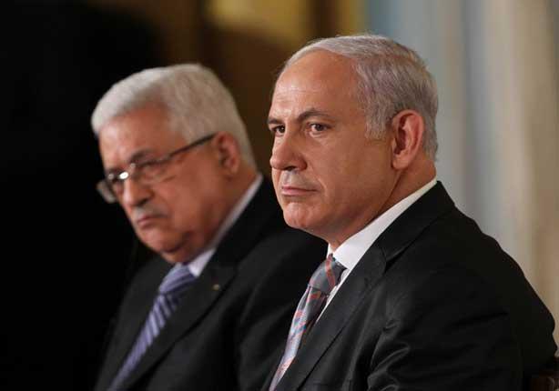 بنيامين نتنياهو والرئيس الفلسطيني محمود عباس
