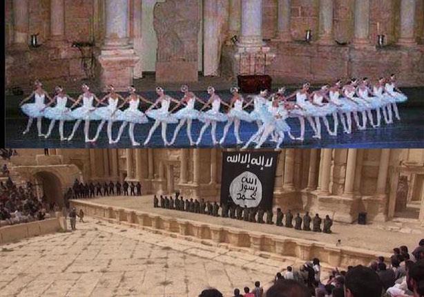 مسرح تدمر السوري في ظل نظام الأسد ونظام داعش