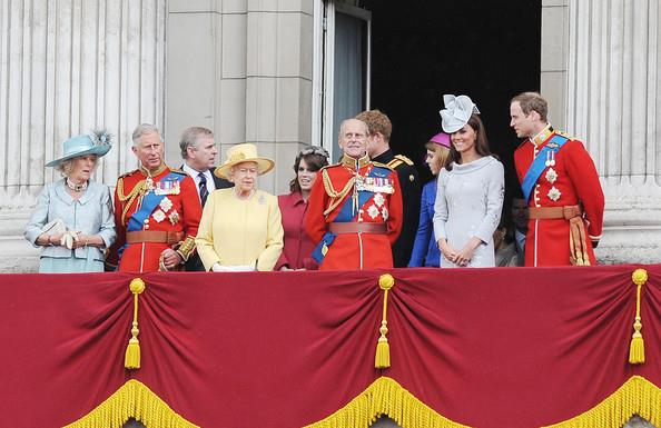 العائلة البريطانية المالكة