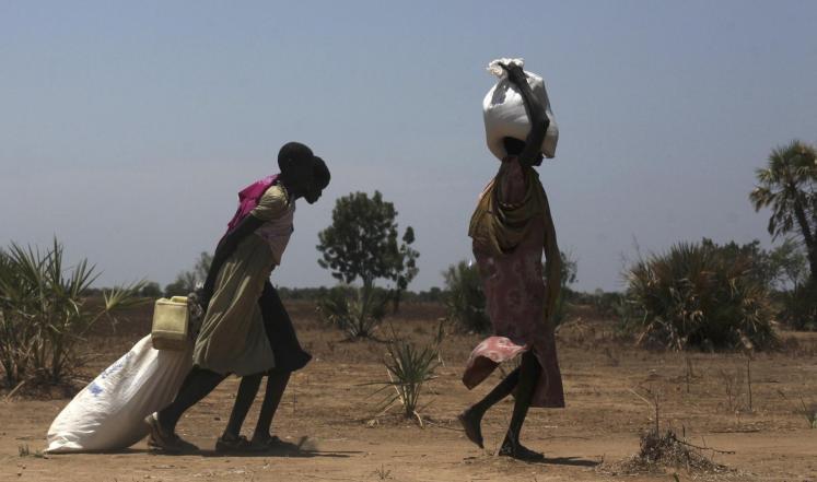 المجاعة في جنوب السودان