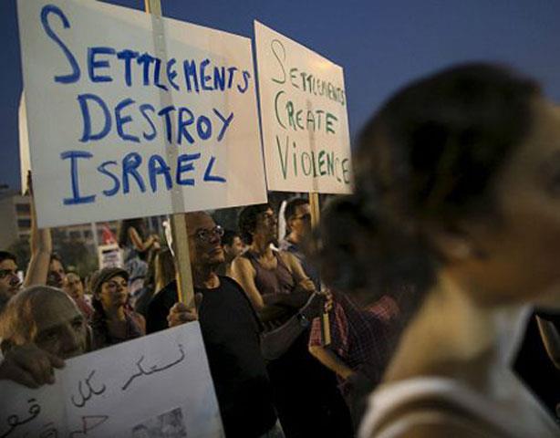تظاهرات في إسرائيل للمطالبة باتخاذ المزيد من الإجر
