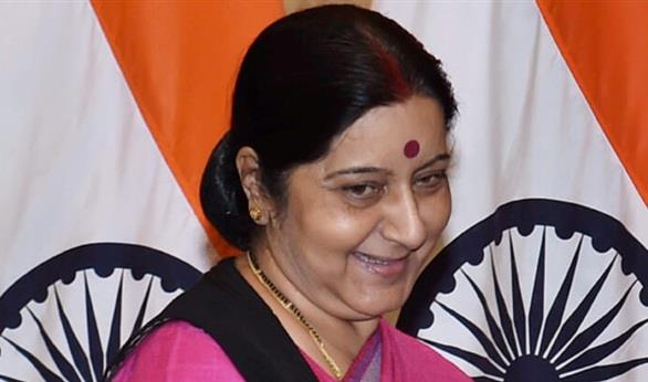 وزيرة الشئون الخارجية الهندية سوشما سواراج