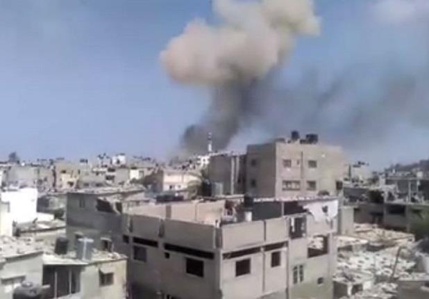 انفجار في مدينة رفح الفلسطينية