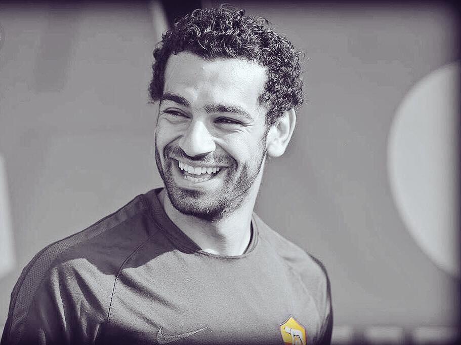 محمد صلاح في تدريبات روما الجمعة