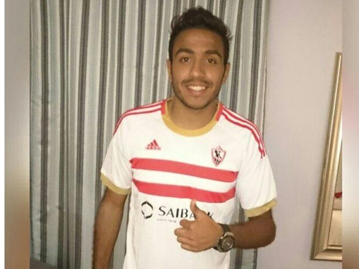 كهربا بقميص الزمالك