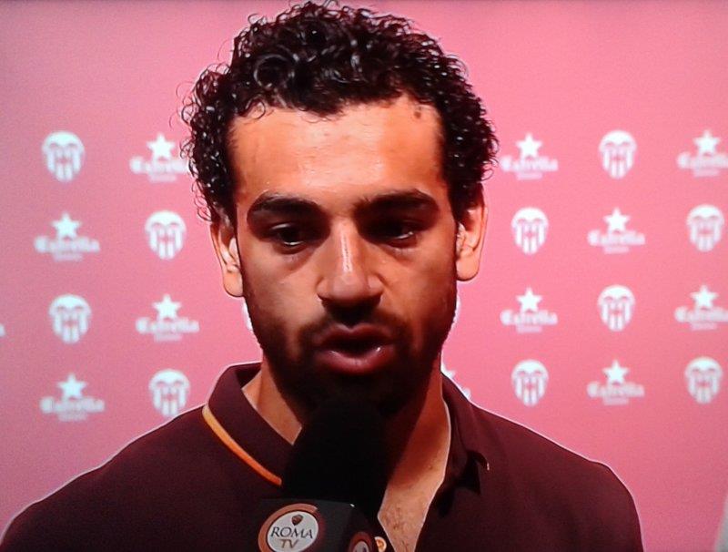 محمد صلاح بعد المباراة