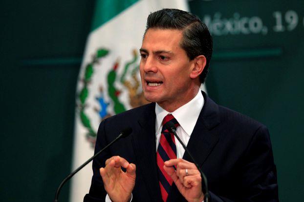 الرئيس المكسيكي انريكي بنيا نيتو
